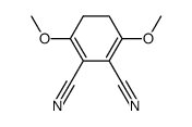 3,6-dimethoxy-cyclohexa-2,6-diene-1,2-dicarbonitrile Structure