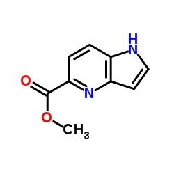 Methyl 1H-pyrrolo[3,2-b]pyridine-5-carboxylate Structure