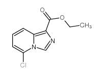 5-Chloro-imidazo[1,5-a]pyridine-1-carboxylic acid ethyl ester structure