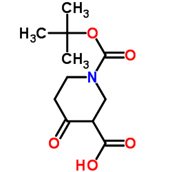 4-氧代-哌啶-1,3-二羧酸叔丁乙酯图片