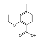 2-ethoxy-4-methylbenzoic acid结构式