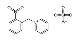 1-[(2-nitrophenyl)methyl]pyridin-1-ium,perchlorate结构式