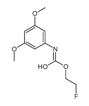 2-fluoroethyl N-(3,5-dimethoxyphenyl)carbamate Structure