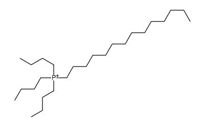 tributyl(tetradecyl)phosphanium Structure