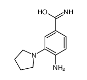 4-amino-3-(pyrrolidin-1-yl)-benzamide图片