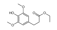 3-(4-羟基-3,5-二甲氧基苯基)丙酸乙酯图片