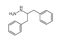 1-(1,3-二苯基-2-丙基)肼结构式