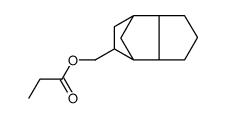 octahydro-4,7-methano-1H-indene-5-methyl propionate structure