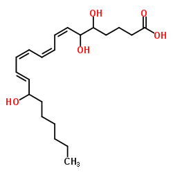 6(S)-Lipoxin A4结构式