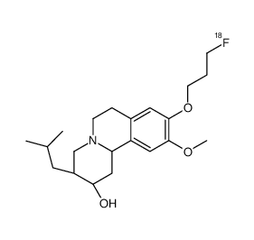 (2R,3R,11bR)-9-(3-fluoranylpropoxy)-10-methoxy-3-(2-methylpropyl)-2,3,4,6,7,11b-hexahydro-1H-benzo[a]quinolizin-2-ol Structure