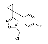 5-CHLOROMETHYL-3-[1-(4-FLUORO-PHENYL)-CYCLOPROPYL]-[1,2,4]OXADIAZOLE picture