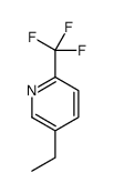 5-Ethyl-2-(trifluoromethyl)pyridine structure