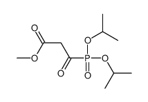 methyl 3-di(propan-2-yloxy)phosphoryl-3-oxopropanoate结构式