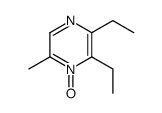 2,3-Diethyl-5-methylpyrazine-N4-oxide structure