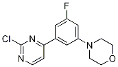 4-(3-(2-chloropyriMidin-4-yl)-5-fluorophenyl)Morpholine structure