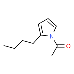 1H-Pyrrole, 1-acetyl-2-butyl- (9CI)结构式