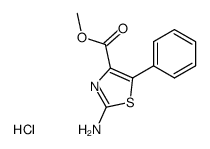 methyl 2-amino-5-phenyl-1,3-thiazole-4-carboxylate Structure