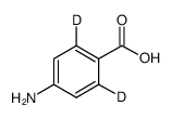 4-aminobenzoic-2,6-d2 acid图片