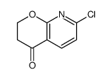 7-chloro-2,3-dihydropyrano[2,3-b]pyridin-4-one Structure