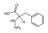 D-α-Hydrazino-β-phenyl-propionsaeure结构式