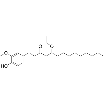 5-Ethoxy-10-Gingerol结构式