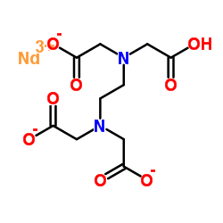 Neodymium 2,2'-({2-[(carboxylatomethyl)(carboxymethyl)amino]ethyl}imino)diacetate结构式