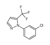 1-(3-CHLOROPHENYL)-5-(TRIFLUOROMETHYL)-1H-PYRAZOLE图片