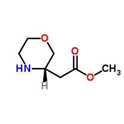 Methyl 3-morpholinylacetate Structure