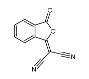 2-[3-oxoisobenzofuran-1(3H)-ylidene]malononitrile结构式