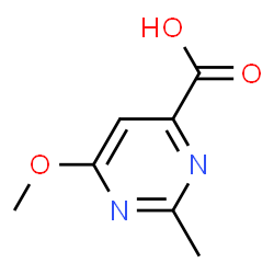 4-Pyrimidinecarboxylicacid,6-methoxy-2-methyl-(9CI) structure