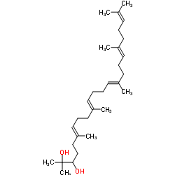 Squalene-2,3-diol structure