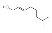 3,7-dimethylocta-2,7-dien-1-ol Structure