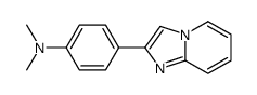 4-imidazo[1,2-a]pyridin-2-yl-N,N-dimethylaniline Structure