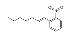 1-(hept-1-en-1-yl)-2-nitrobenzene结构式