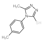 5-METHYL-4-P-TOLYL-4H-[1,2,4]TRIAZOLE-3-THIOL Structure