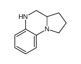 (8CI,9CI)-1,2,3,3a,4,5-六氢吡咯并[1,2-a]喹噁啉结构式