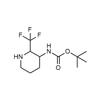 tert-Butyl (2-(trifluoromethyl)piperidin-3-yl)carbamate picture