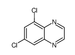 5,7-Dichloroquinoxaline Structure