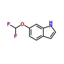 6-(Difluoromethoxy)-1H-indole Structure