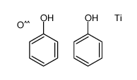 oxotitanium,phenol Structure