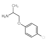 2-(4-Chloro-phenoxy)-1-methyl-ethylamine结构式