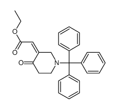 (2E)-2-[4-Oxo-1-trityl-3-piperidinylidene]acetic Acid Ethyl Ester picture