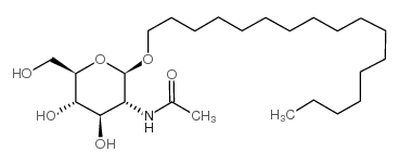 HEPTADECYL 2-ACETAMIDO-2-DEOXY-BETA-D-GLUCOPYRANOSIDE picture