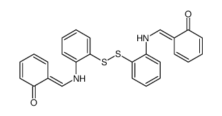 2-(SALICYLIDENEAMINO)PHENYL DISULFIDE结构式