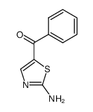 (2-AMINO-THIAZOL-5-YL)-PHENYL-METHANONE structure