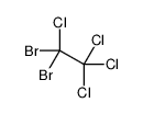 1,1-dibromo-1,2,2,2-tetrachloroethane Structure