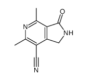 4,6-dimethyl-3-oxo-2,3-dihydro-1H-pyrrolo[3,4-c]pyridine-7-carbonitrile Structure