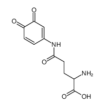 γ-L-glutaminyl-3,4-benzoquinone Structure