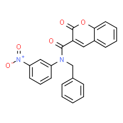 N-benzyl-N-{3-nitrophenyl}-2-oxo-2H-chromene-3-carboxamide picture