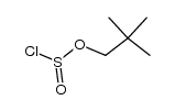 neopentyl chlorosulfite Structure